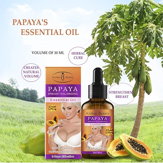 AICHUN BEAUTY Aichun Beauty Natural Papaya Breast Enhancer Essential Oil 30ml