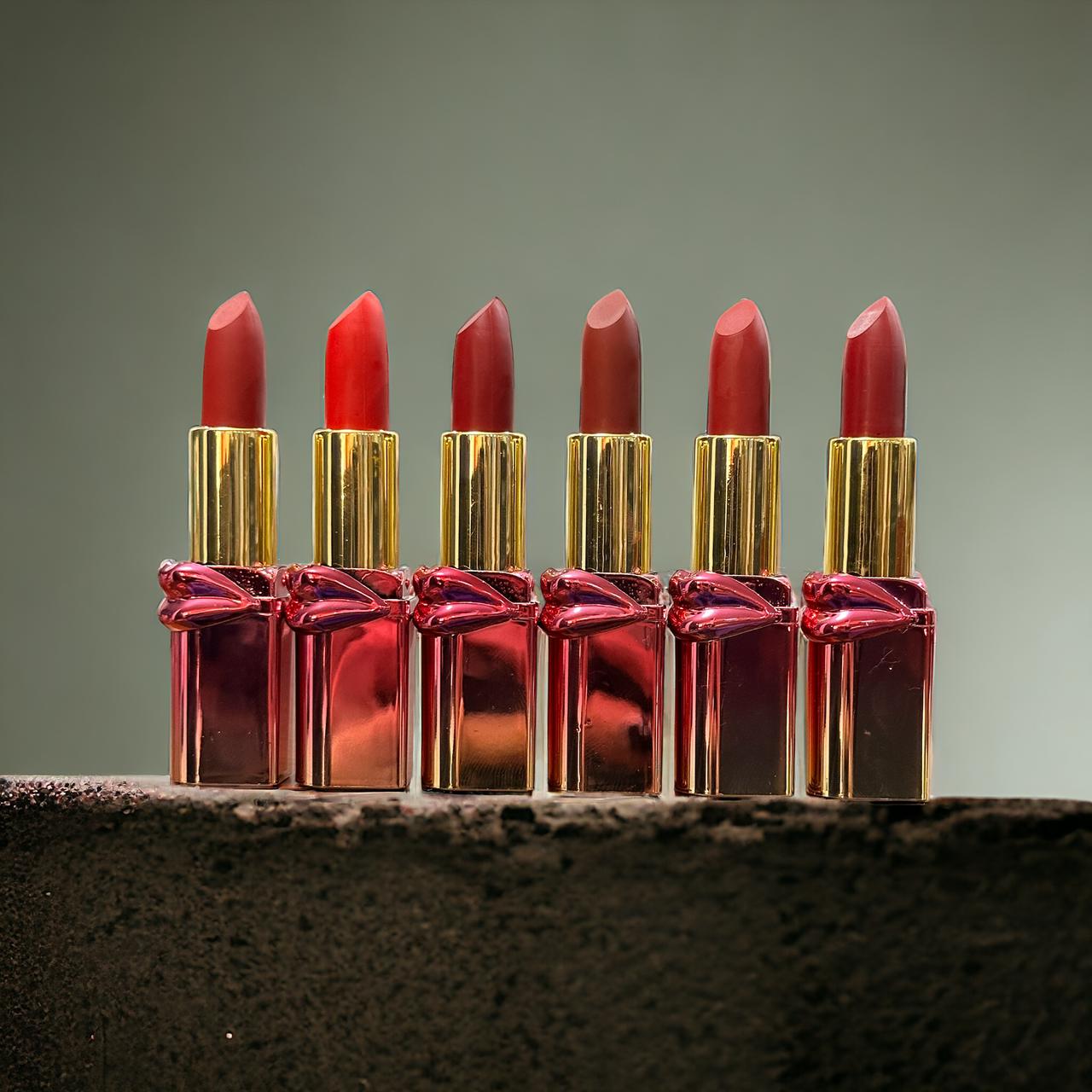 PACK OF 6 LIPSTICKS #2037