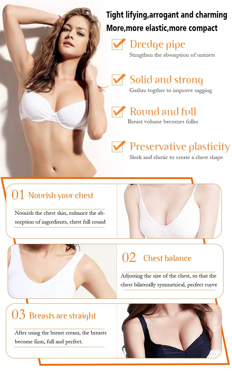 AICHUN BEAUTY Pack of 2 Papaya Breast Enlargement Essential Oil and Cream