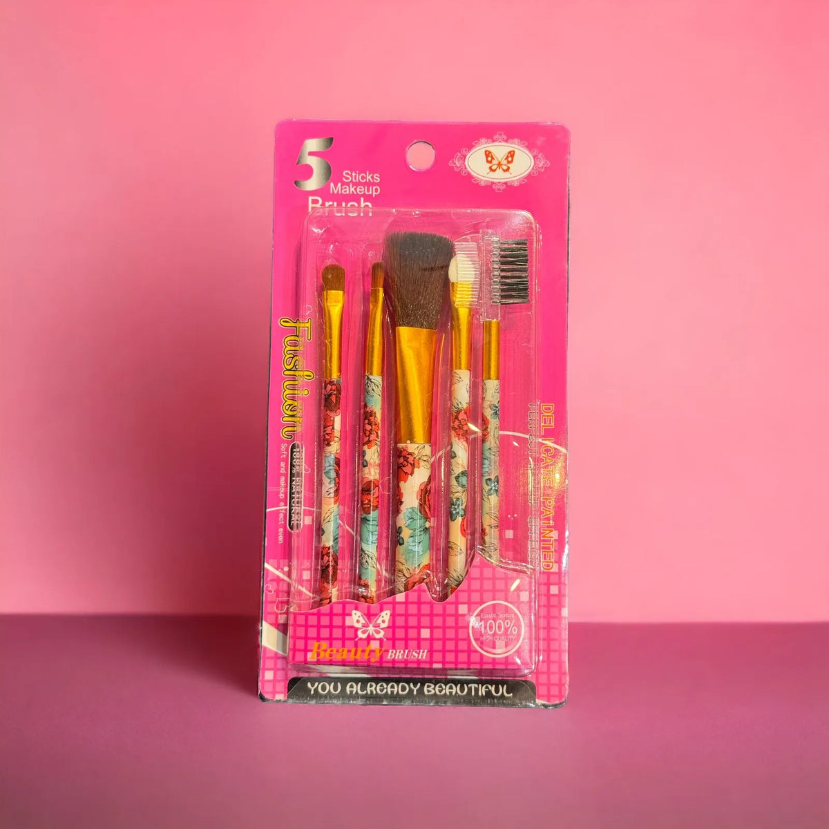 5 Pcs makeup Brush soft hair brushes