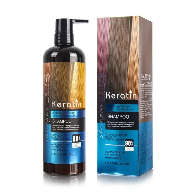 Best Keratin Shampoo Straightening Hair Shampoo 900ml