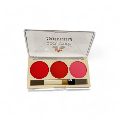 COOL TOUCH THRICE COLOR  MATTE BLUSH ON KIT
