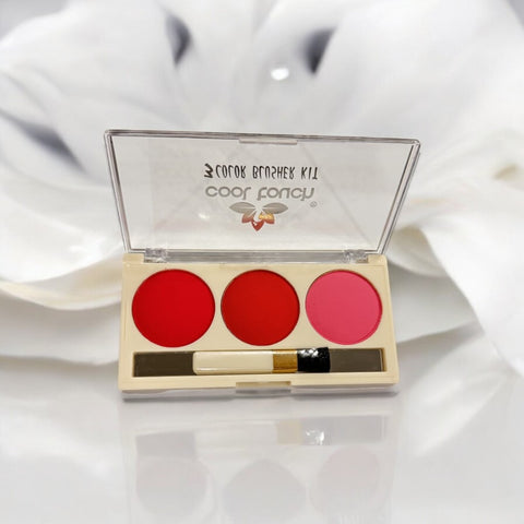 COOL TOUCH THRICE COLOR  MATTE BLUSH ON KIT