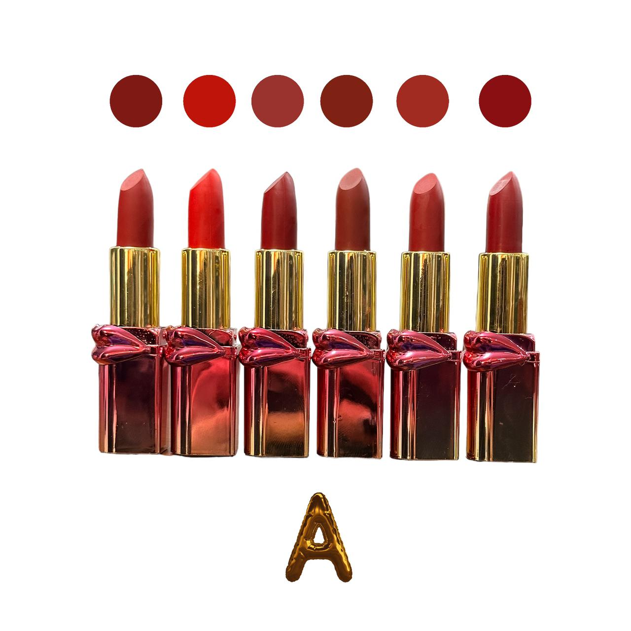 PACK OF 6 LIPSTICKS #2037