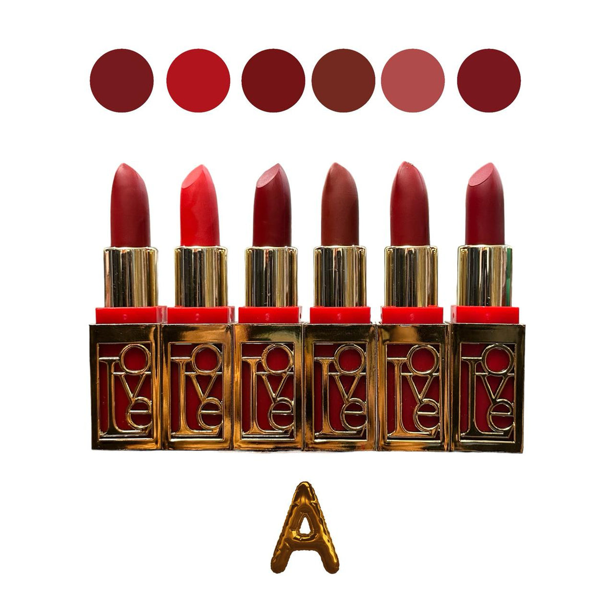 PACK OF 6 LIPSTICKS #2973