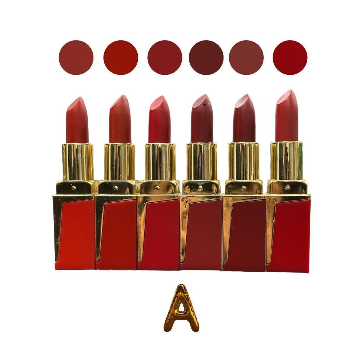 PACK OF 6 LIPSTICKS #2050
