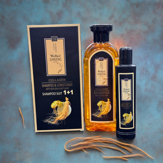 WELLICE SHAMPOO & CONDITIONER 2 IN 1 GINSENG ESSENCE