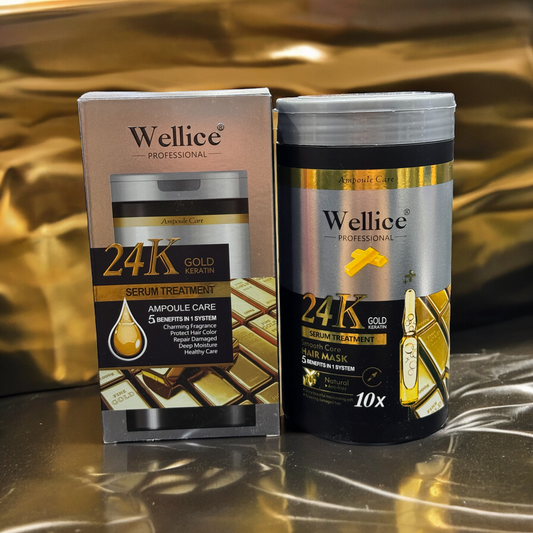 WELLICE 24K SERUM TREATMENT AMPOULE CARE