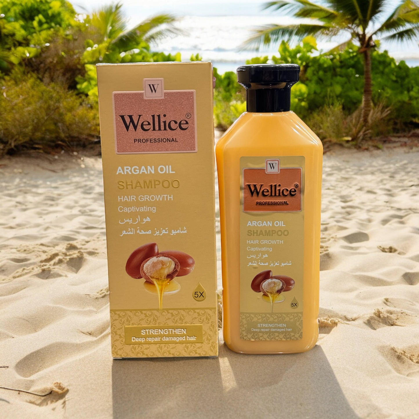 WELLICE ARGAN OIL SHAMPOO