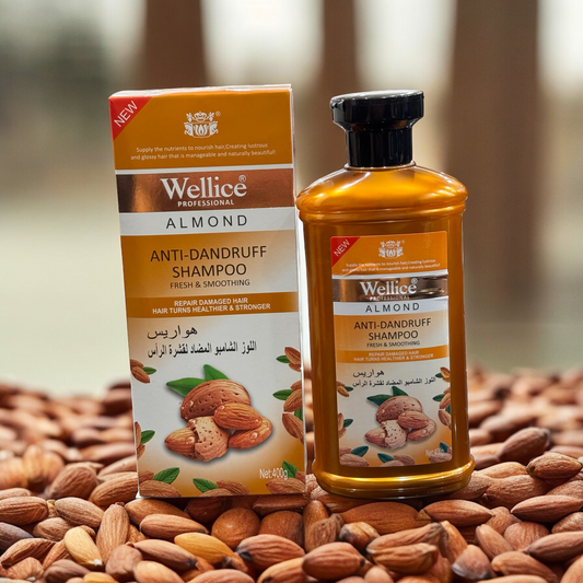 WELLICE HAIR SHAMPOO ALMOND