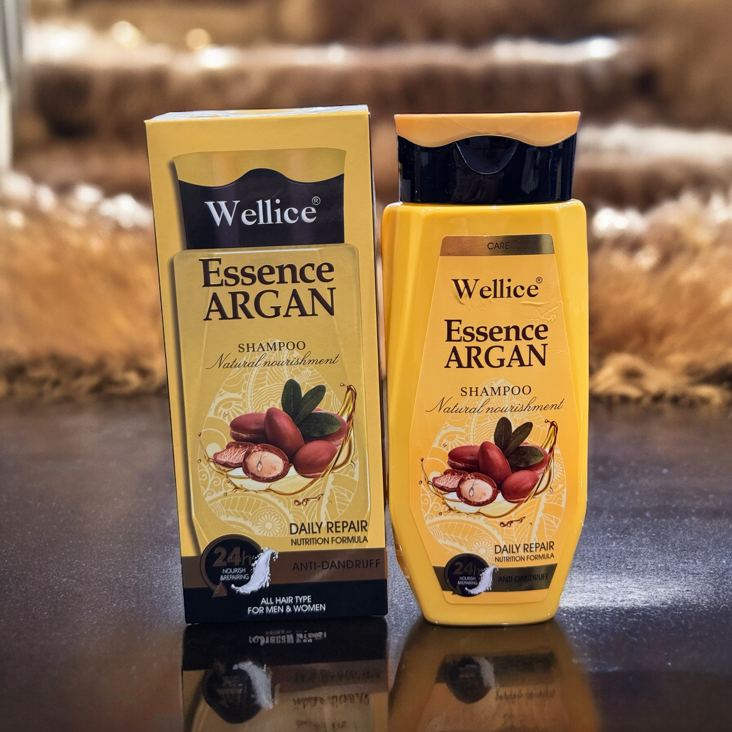 WELLICE ESSENCE ARGAN SHAMPOO