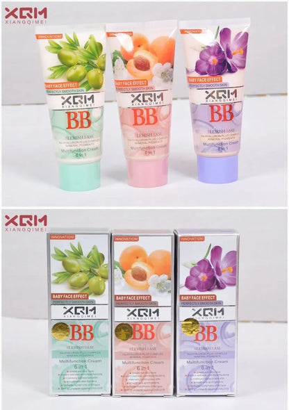 XQM 6 IN 1 BB Cream SPF 35 Foundation Base Waterproof Foundation 65ml