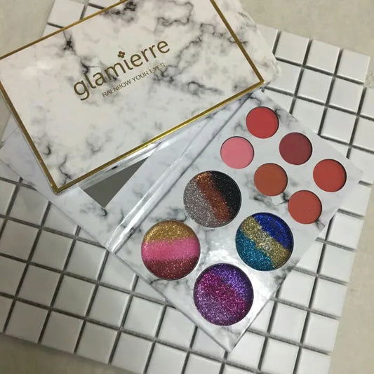 High Quality Eyeshadow nude and glitter shades Multi colours for women