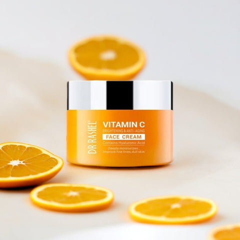 Dr.Rashel Vitamin C Brightening & Anti Aging Face Cream Powered By Hyaluronic Acid