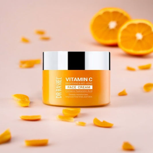 Dr.Rashel Vitamin C Brightening & Anti Aging Face Cream Powered By Hyaluronic Acid